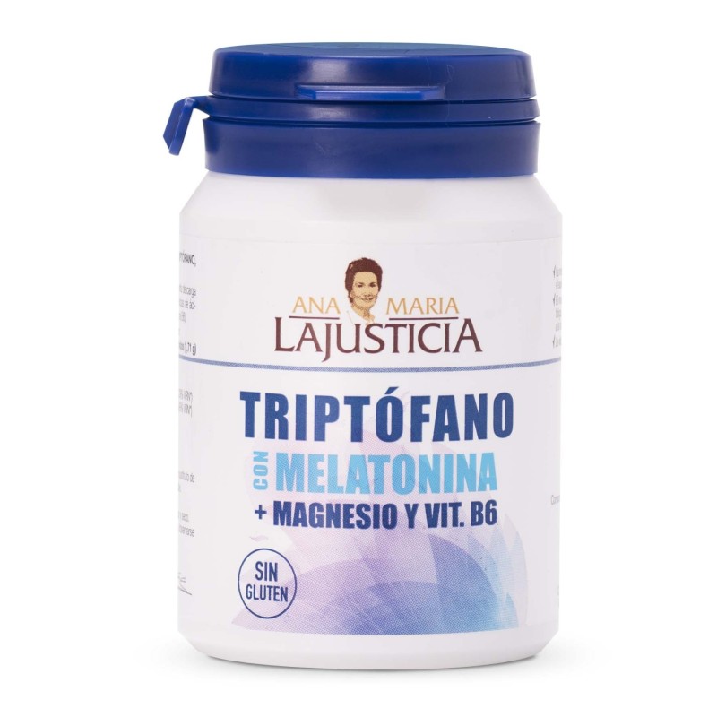 TRIPTOFANO CON MELATONINA + MAGNESIO Y VIT.B6 (60 comp.)