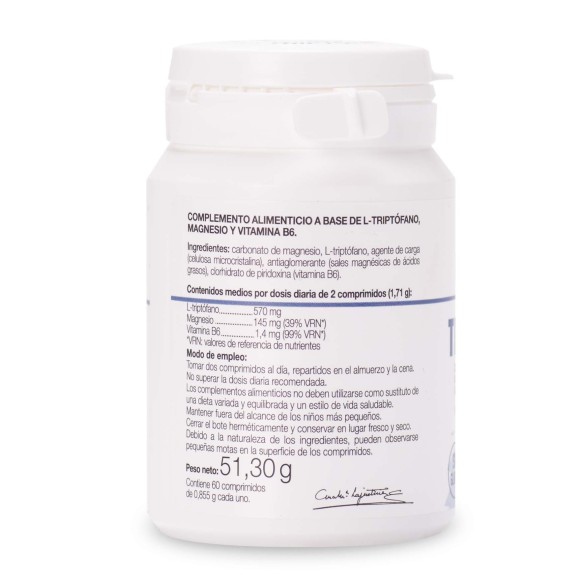 TRYPTOPHAN WITH MAGNESIUM + VITAMIN B6 (60 tablets)